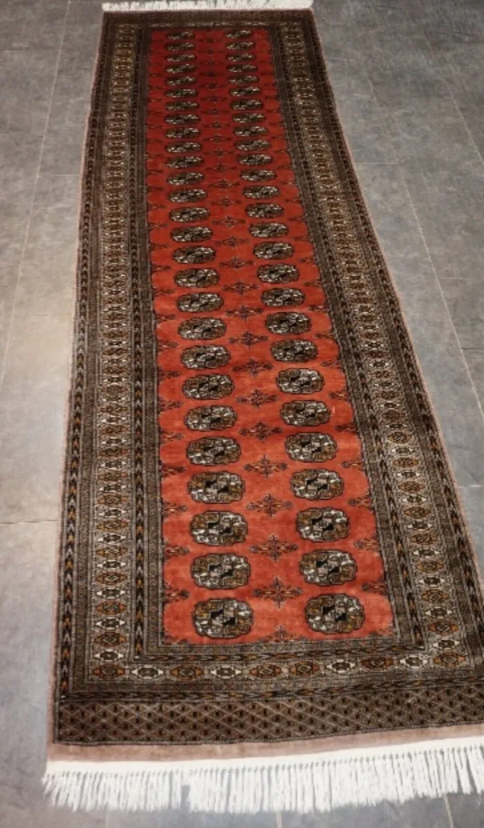 Buchara Art-Deco Rug Runner 303x100cm - Image 1