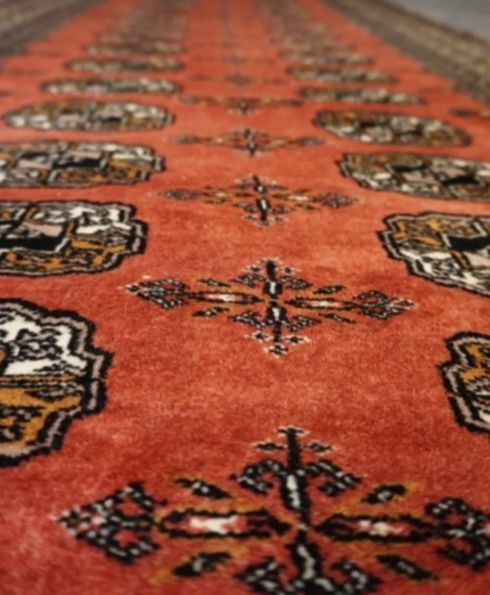 Buchara Art-Deco Rug Runner 303x100cm - Image 4