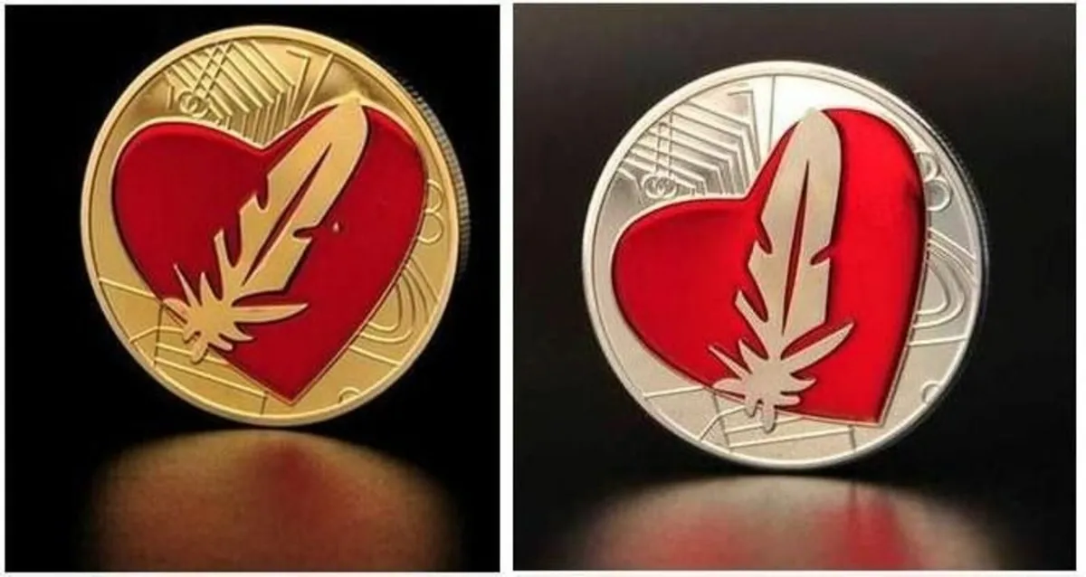 Heart Coin, Free Post - Image 2