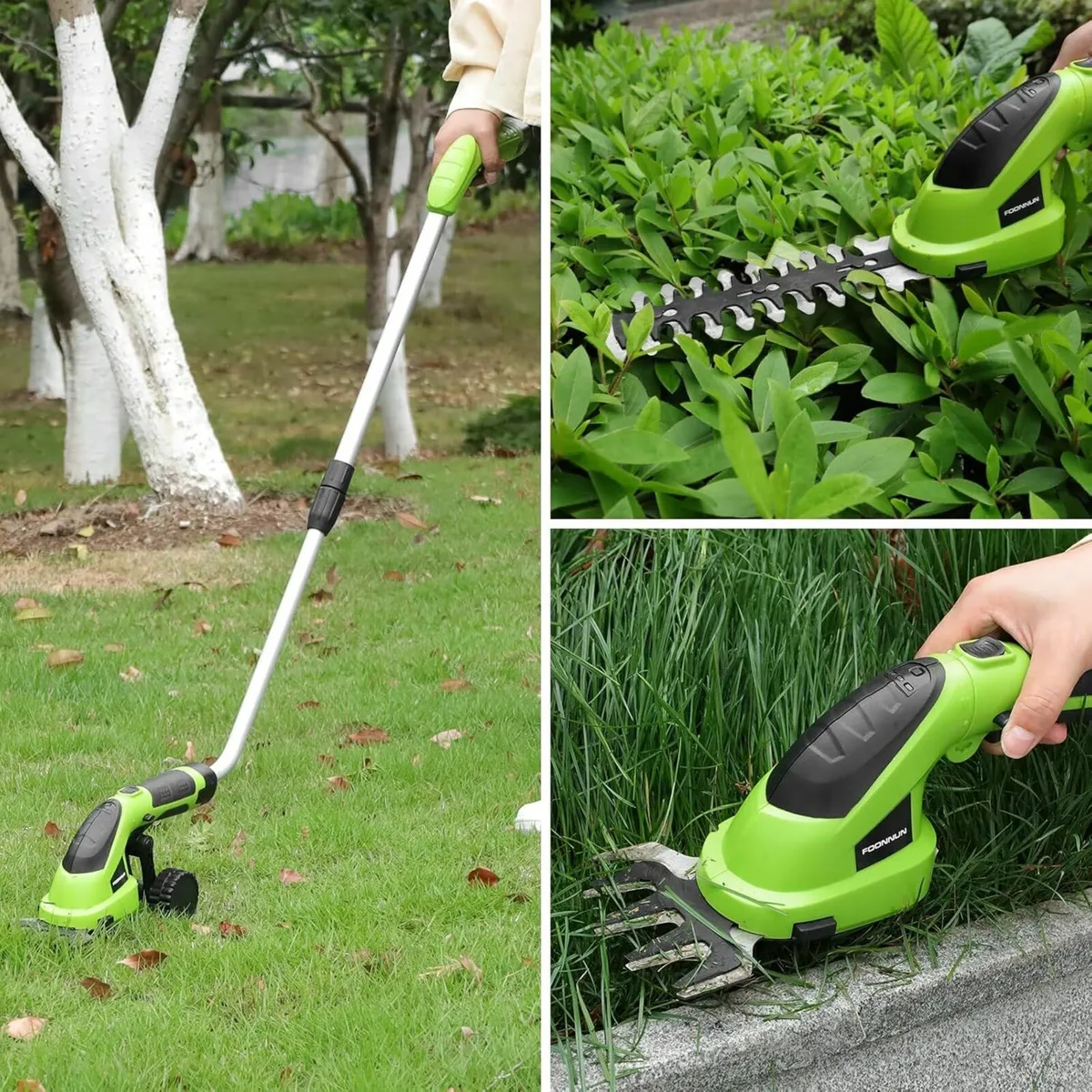 3-in-1 Cordless Hedge Grass Trimmer Electric - Image 4