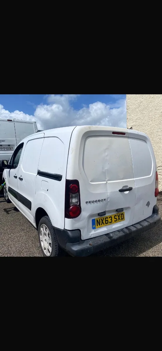 2013 Peugeot van - Image 1