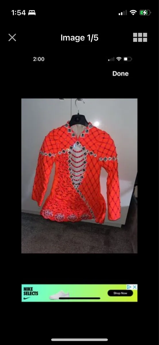 Irish dancing dress - Image 1