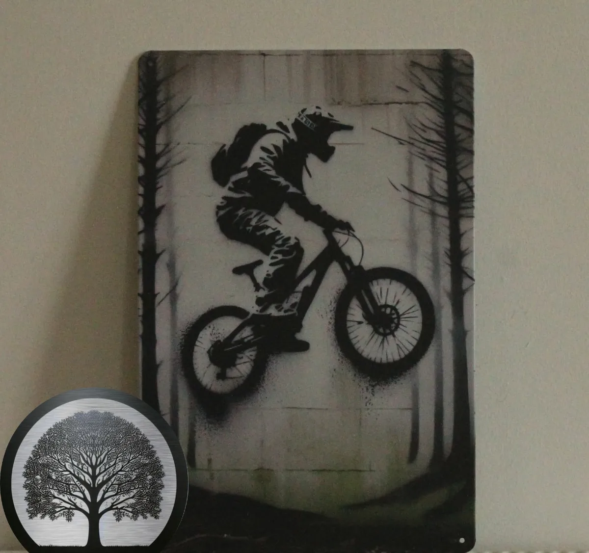 Wall Art Mountain Bike - Image 1
