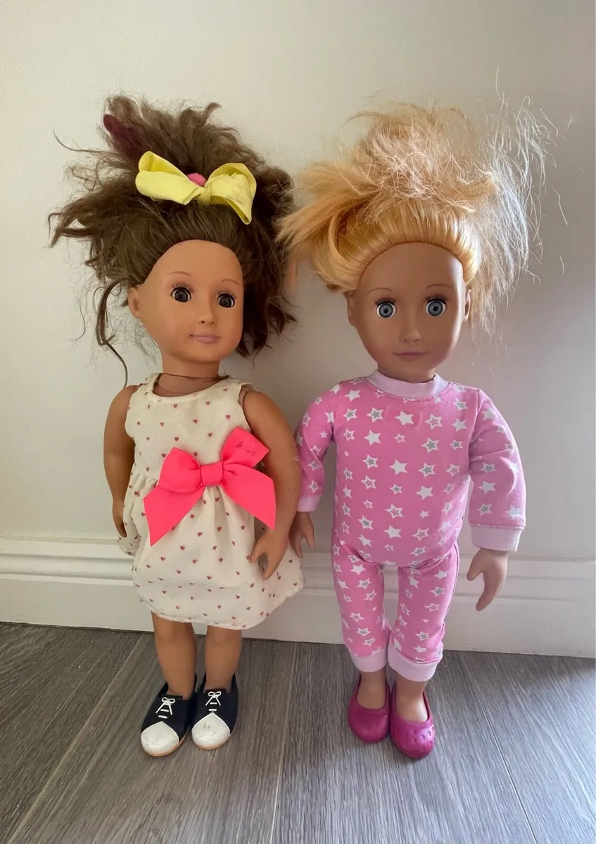 2 Generation Dolls & Clothes Bundle - Image 2