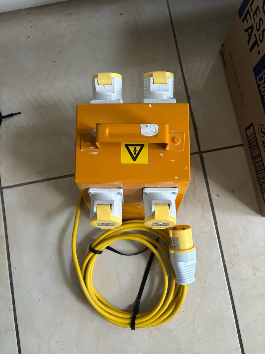 110v transformers splitters. - Image 1