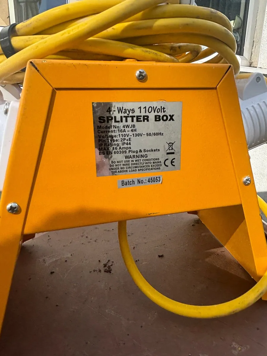 110v transformers splitters. - Image 2