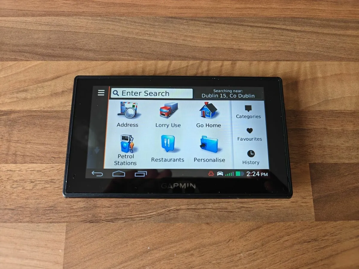 Garmin Fleet 670 HGV sat nav - Europe2025 map - Image 3
