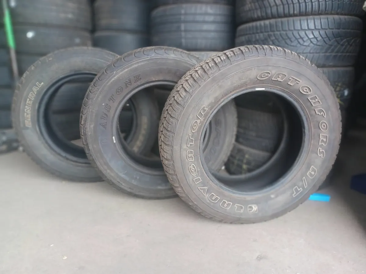 Tyres part worn and new - Image 1