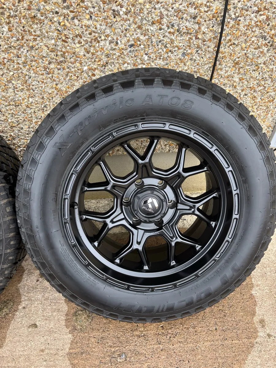 Toyota Hilux alloys (wide arches also available) - Image 2