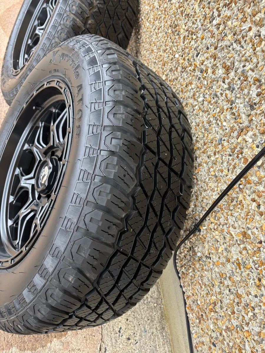 Toyota Hilux alloys (wide arches also available) - Image 4