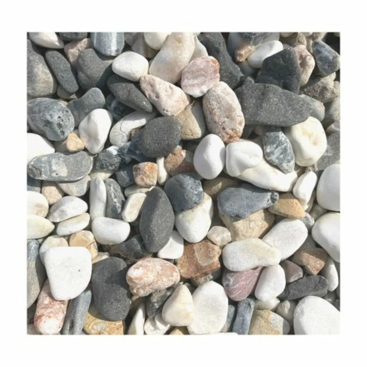 Decorative Grave l All Mix Colour Cobbles 20-40mm