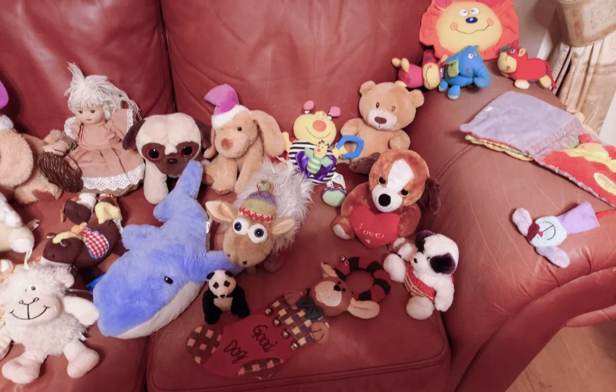 LOTS OF SOFT TOYS (USED). - Image 3