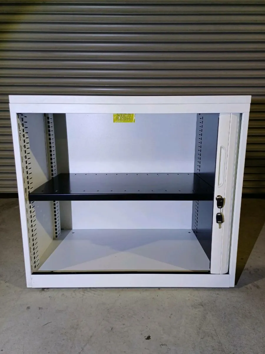 72cm Bisley Tambour Filing Cabinet Compact - Image 2