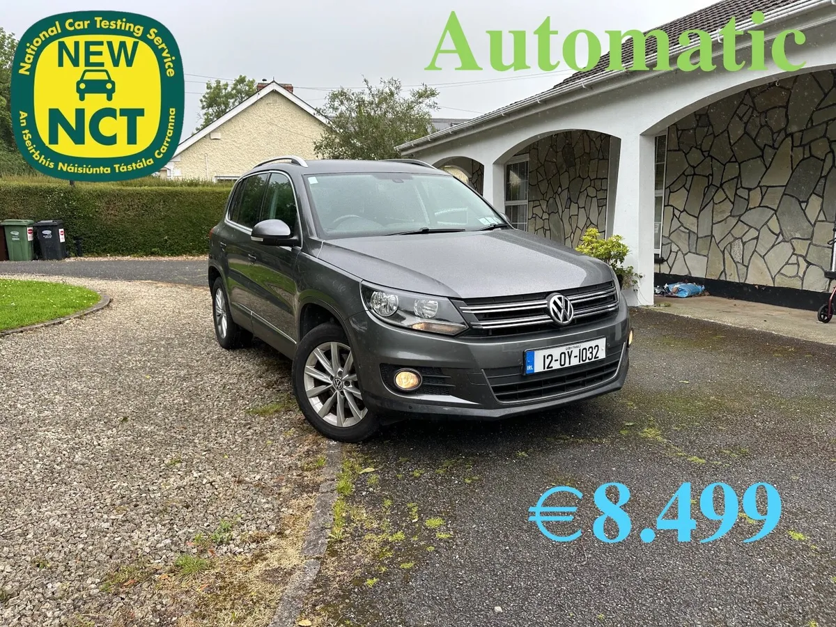 VW Tiguan Automatic NCT Full service history - Image 1
