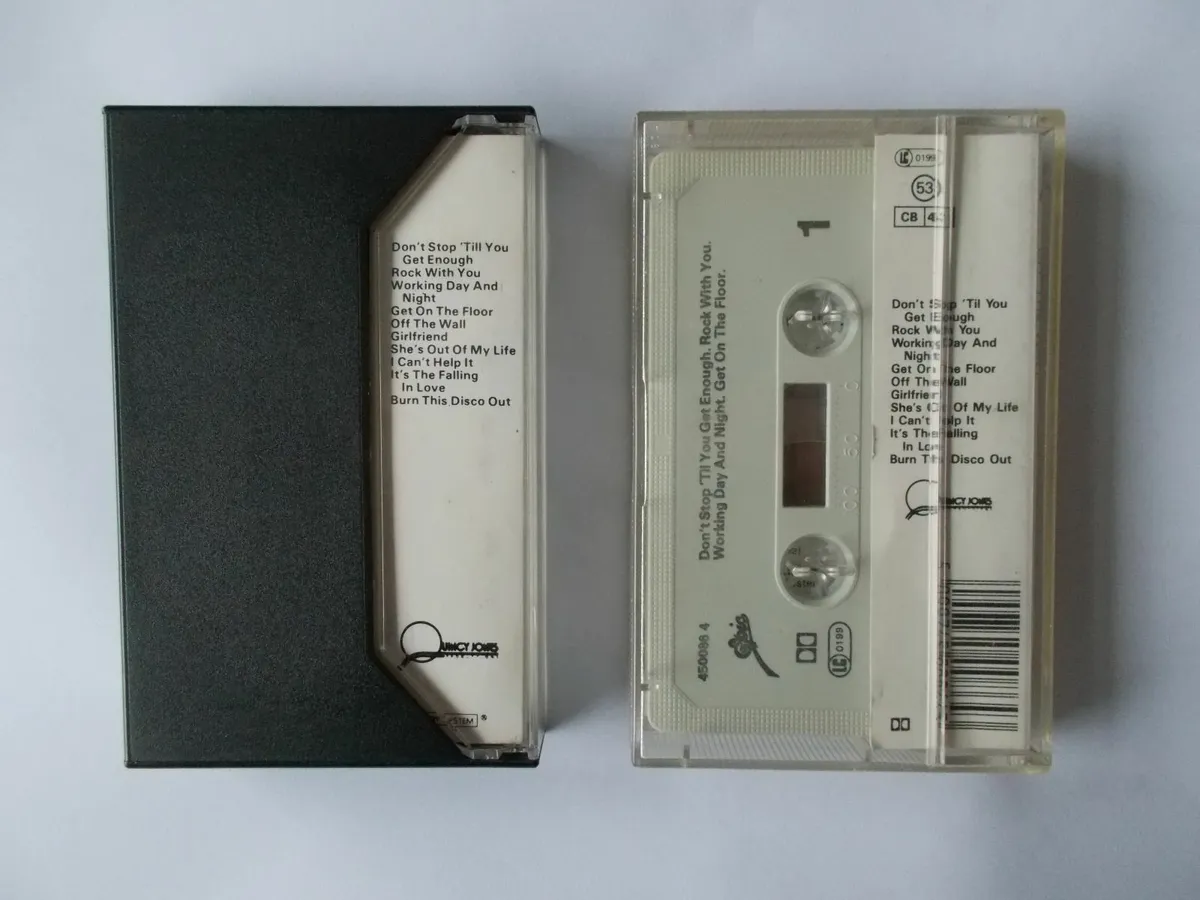 Two Michael Jackson Cassette Tapes - Image 2
