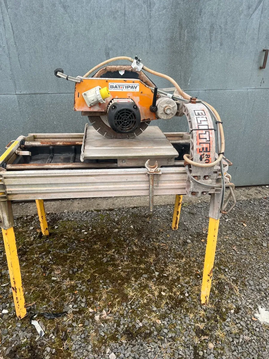 Masonry Brick wet saw Battipav Elite 80 - Image 1