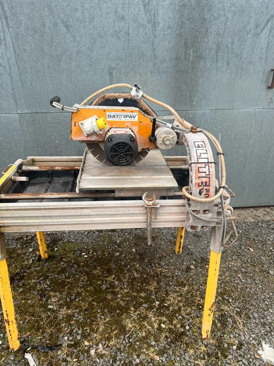 Masonry Brick wet saw Battipav Elite 80 - Image 3