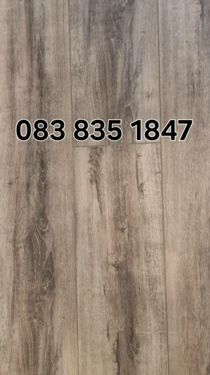 New 7mm dark grey Malaga laminated flooring - Image 4