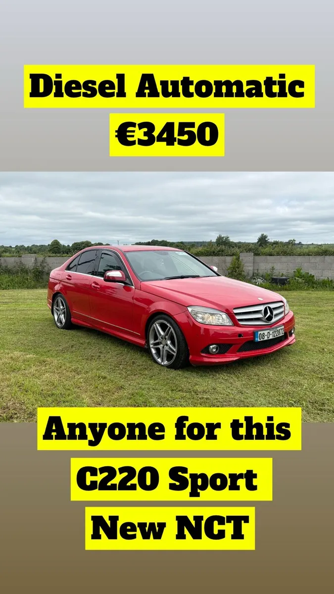 Mercedes C220CDI AMG Sport Auto - Image 1