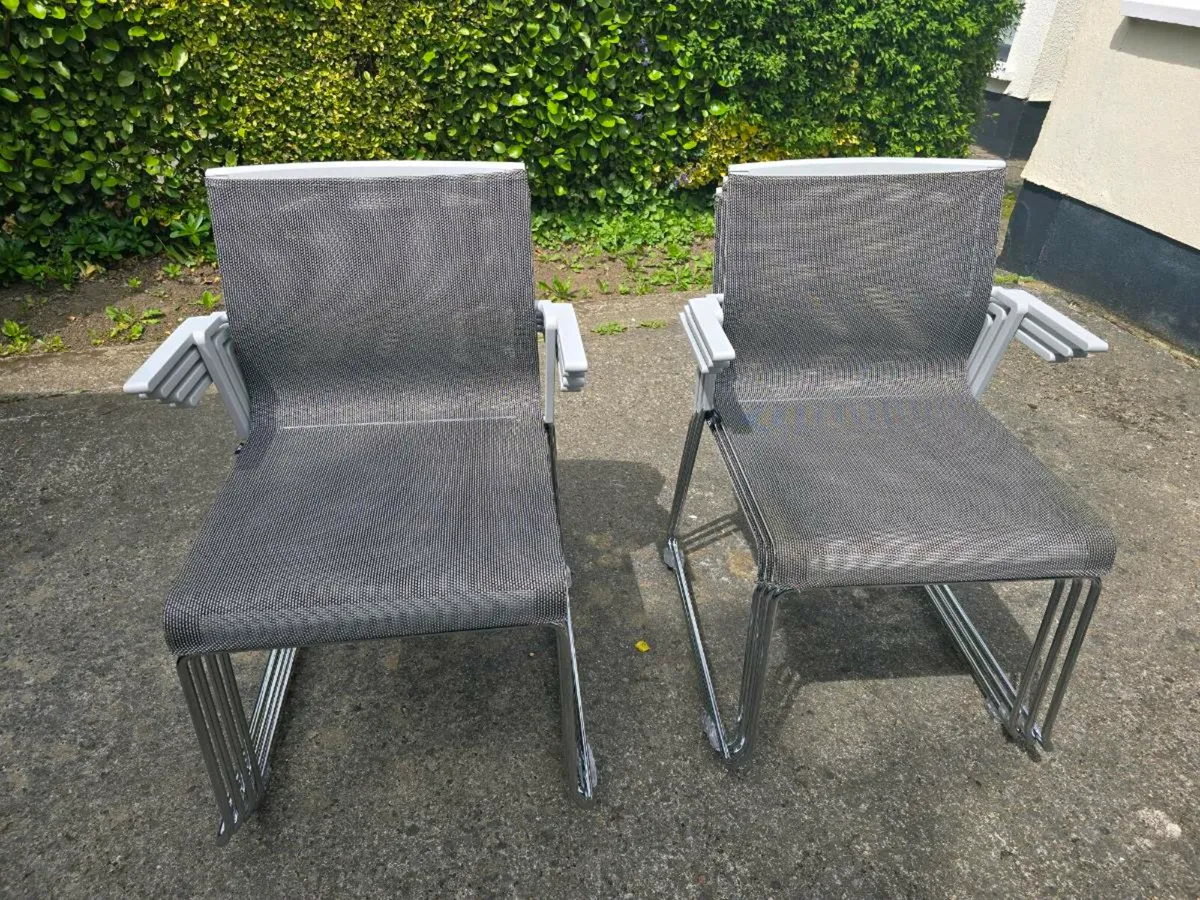 ICF stick chairs x 7 like new - Image 1