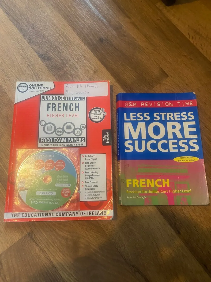 Junior and leaving cert  books - Image 1