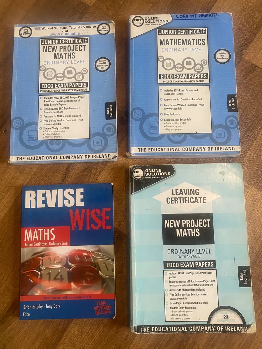 Junior and leaving cert  books - Image 2