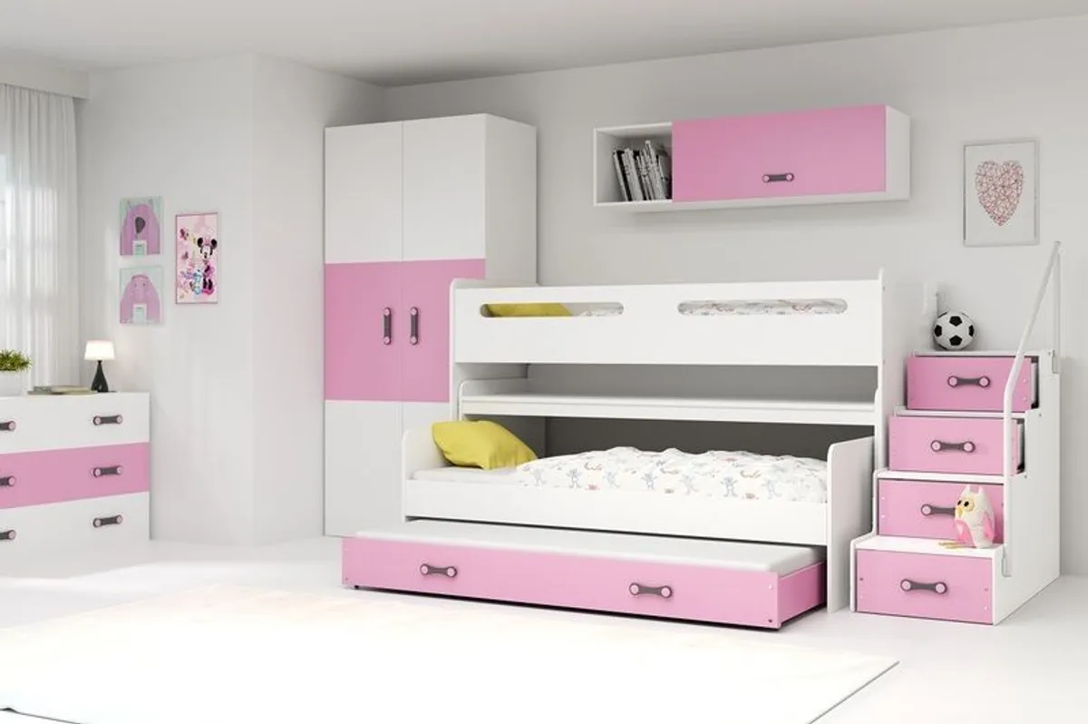 Trundle Triple Bed MAT 3 free delivery - Image 1