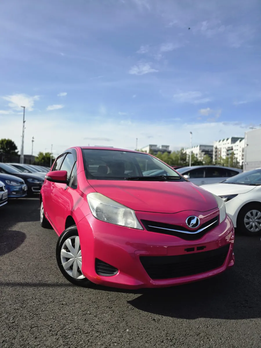 VITZ 2012 PINK WITH VERY LOW MILAGE - Image 2