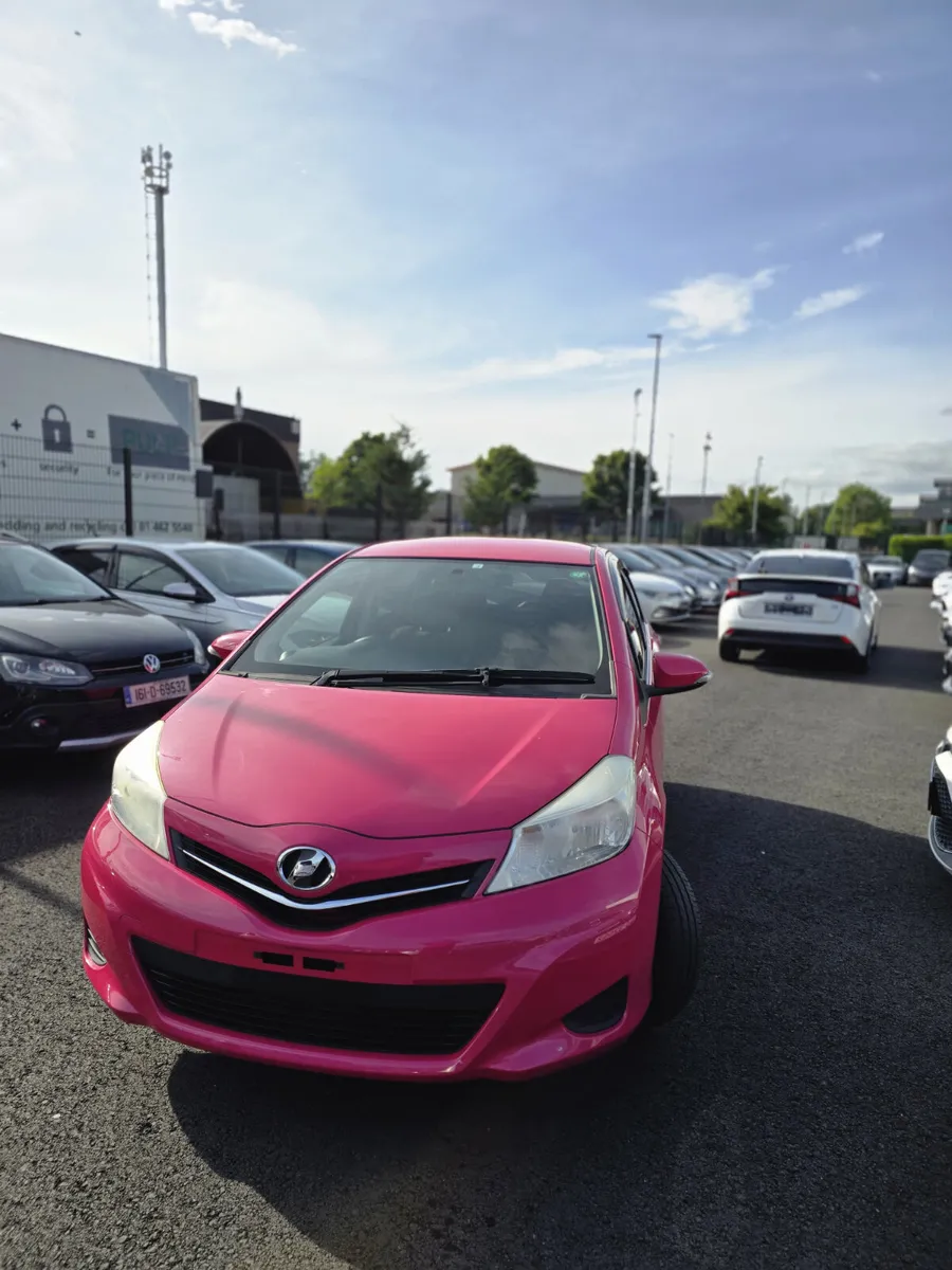 VITZ 2012 PINK WITH VERY LOW MILAGE - Image 1