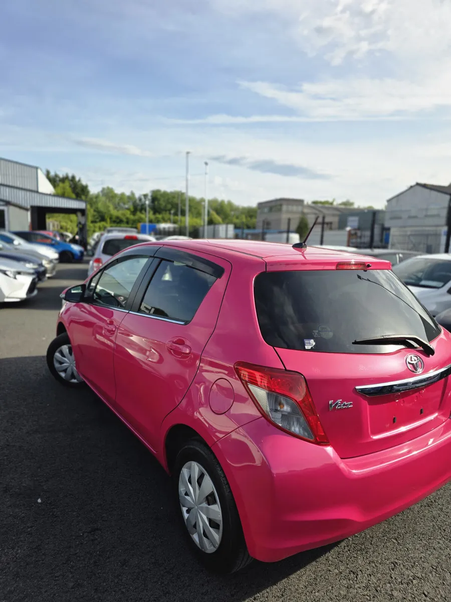 VITZ 2012 PINK WITH VERY LOW MILAGE - Image 4