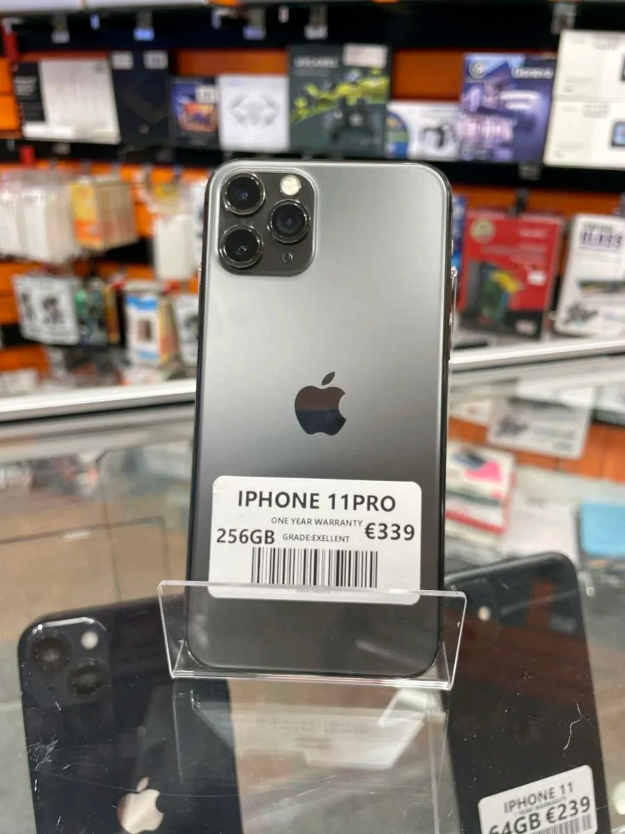 IPHONE 11 PRO 256GB, 1 YEAR WARRANTY, UNLOCKED - Image 1
