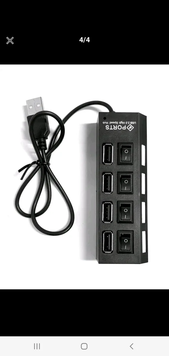 4 & 7 Port USB Hub Splitters - Image 4