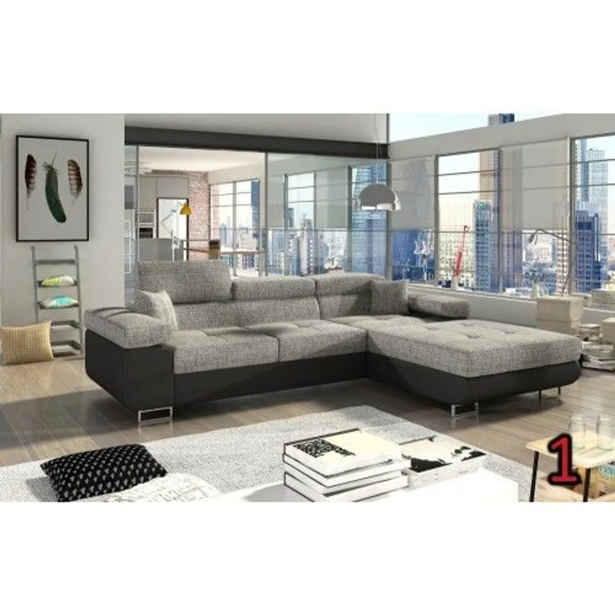 Corner sofa bed AMARANT one of most popular couches.Quick  Free delivery - Image 4