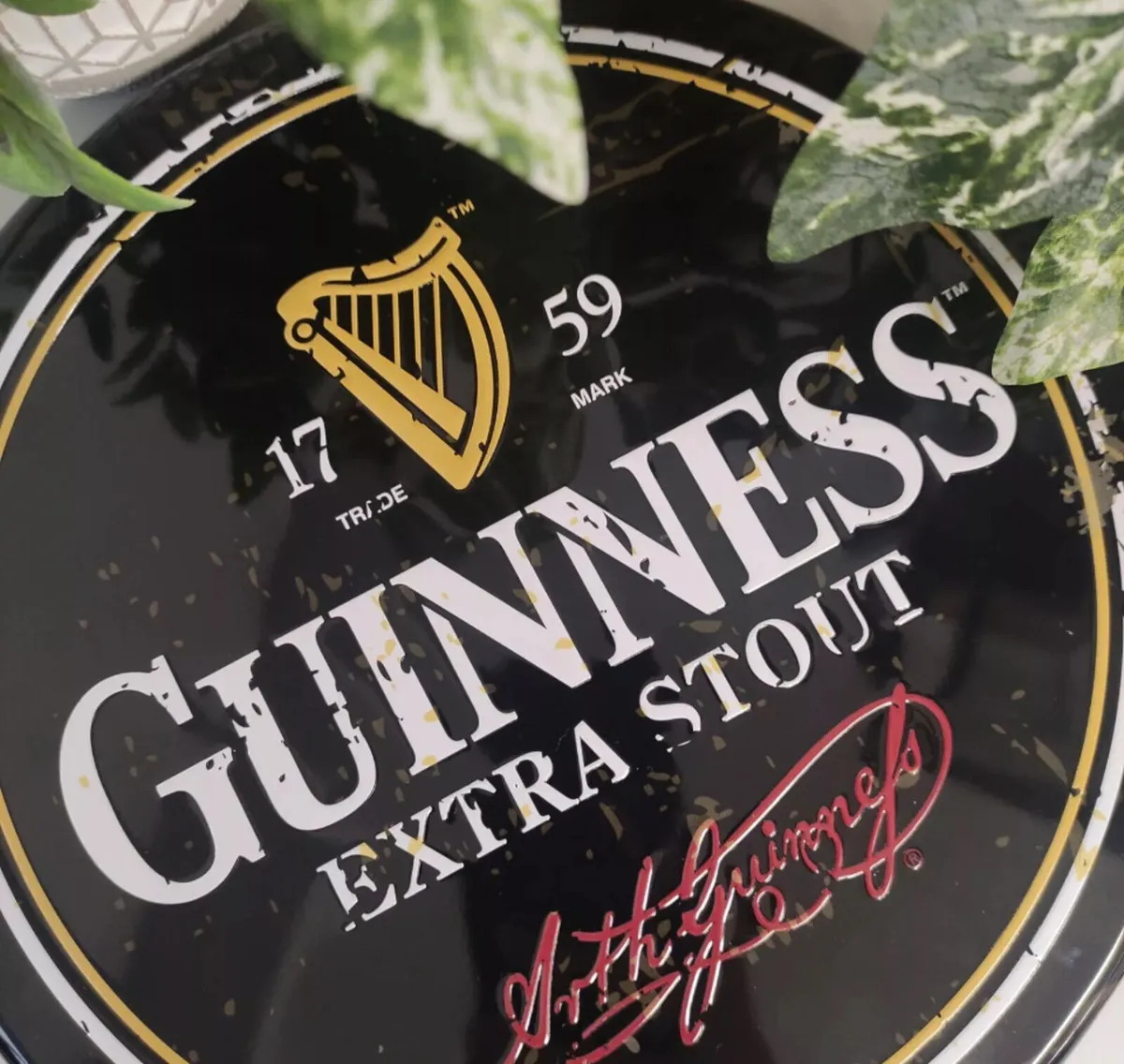 Home Bar Sign Guiness 28cm Retro/Vintage Tin NEW - Image 3