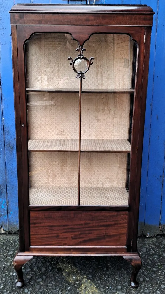 Tall Slim Display Cabinet - Image 1