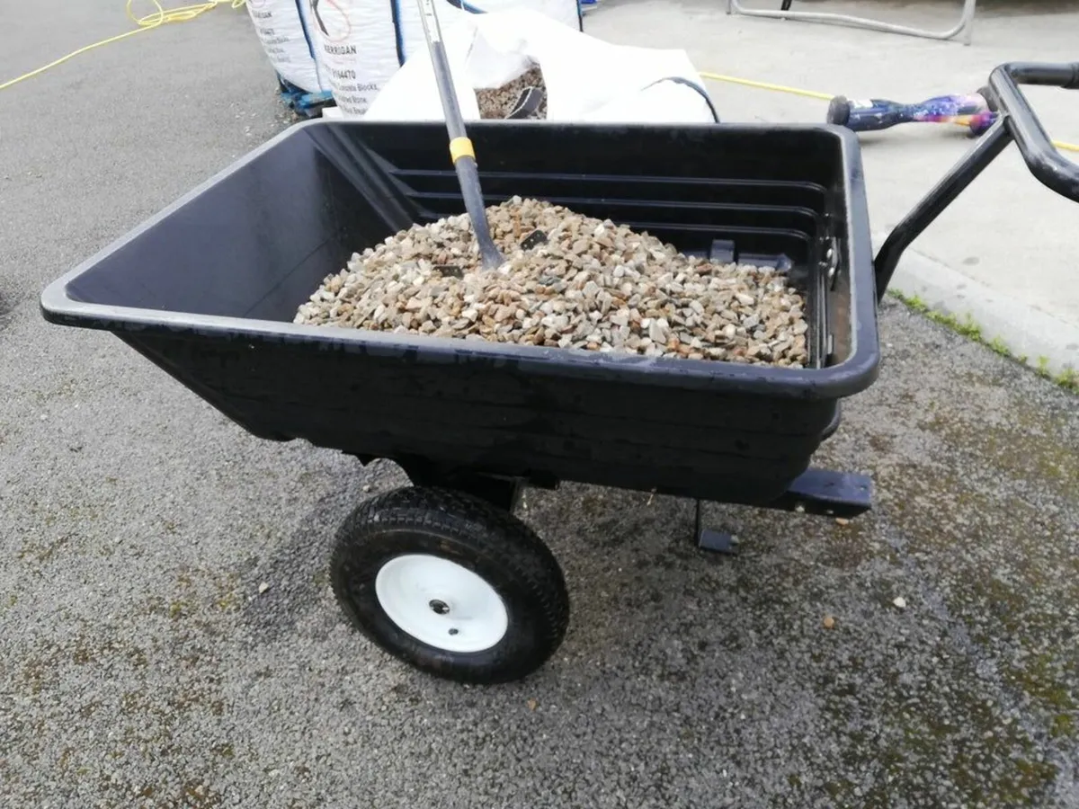 Quad / Lawnmower Wheelbarrow Trailer ..Free delive - Image 4