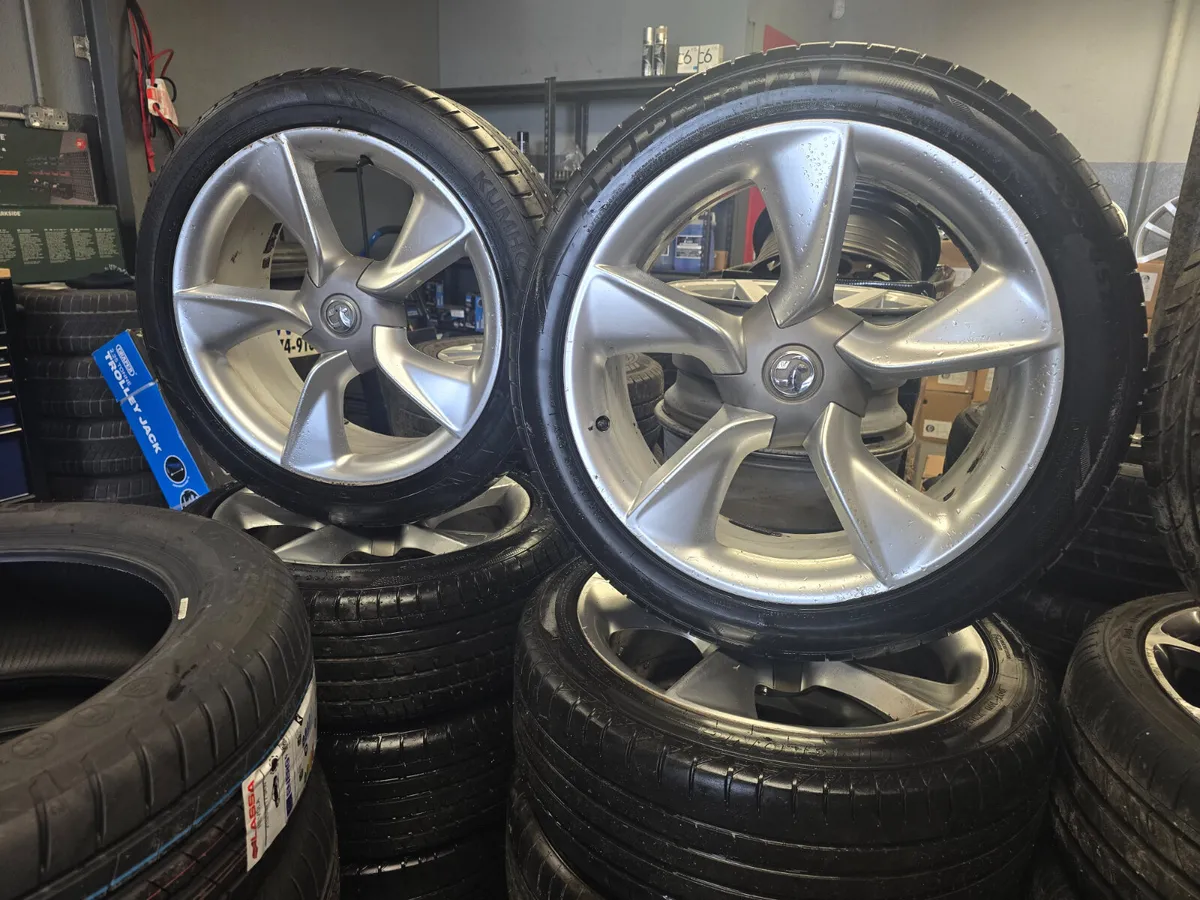 19" Vauxhall Astra J Turbine Alloys (Choice) - Image 1