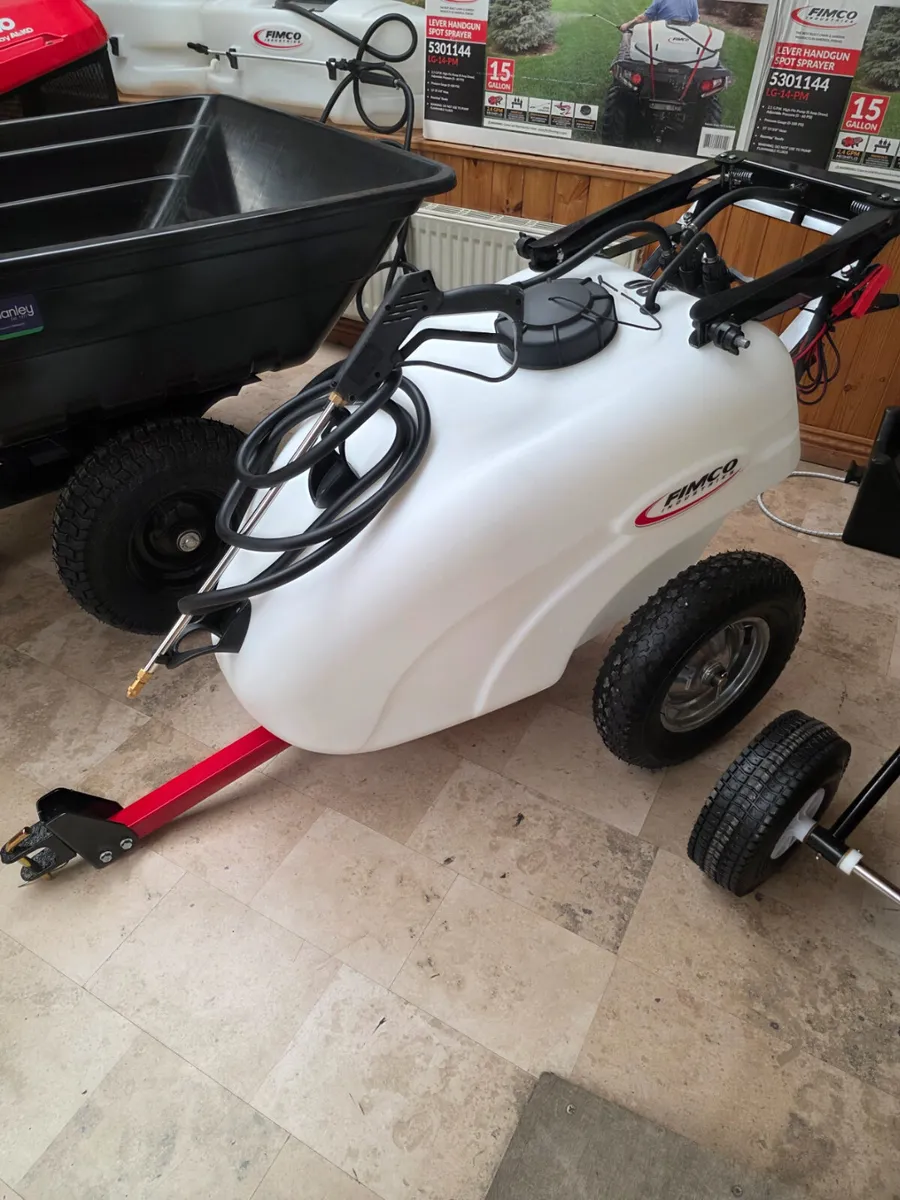 Fimco 30 Gallon Trailer Sprayer - Image 3