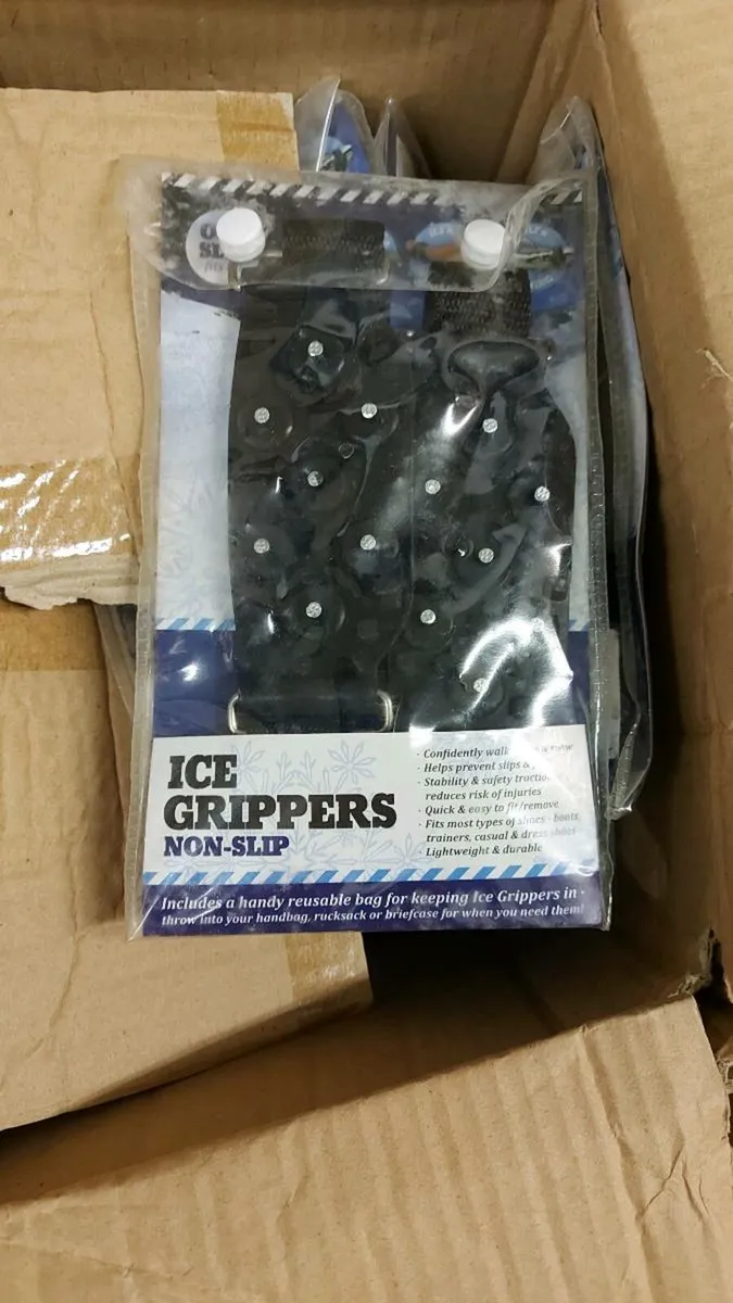 Job lot of 165 ice grip shoe covers - Image 3