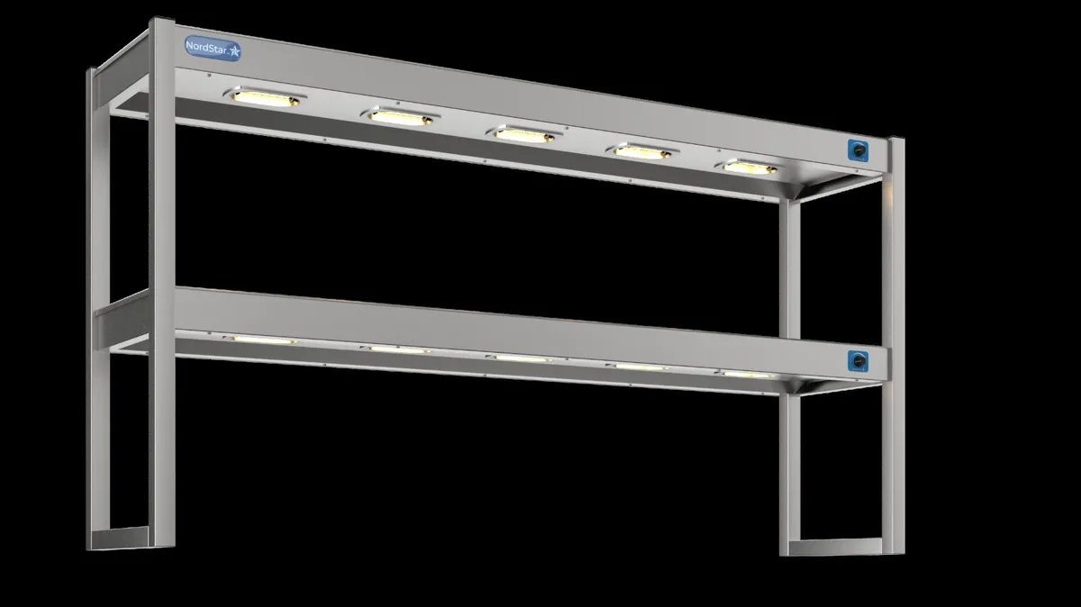 Nordstar 1500mm Double Tier Heated Gantry - Image 1