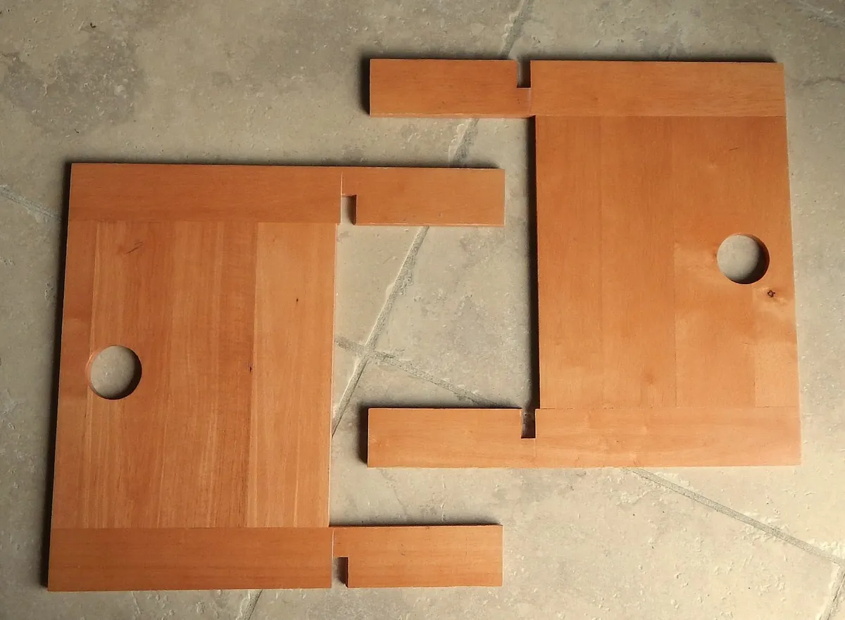 Wooden Interlocking Magazine Rack - Image 4
