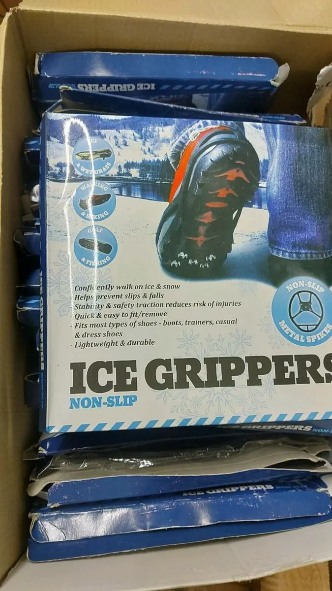Job lot of 165 ice grip shoe covers - Image 2