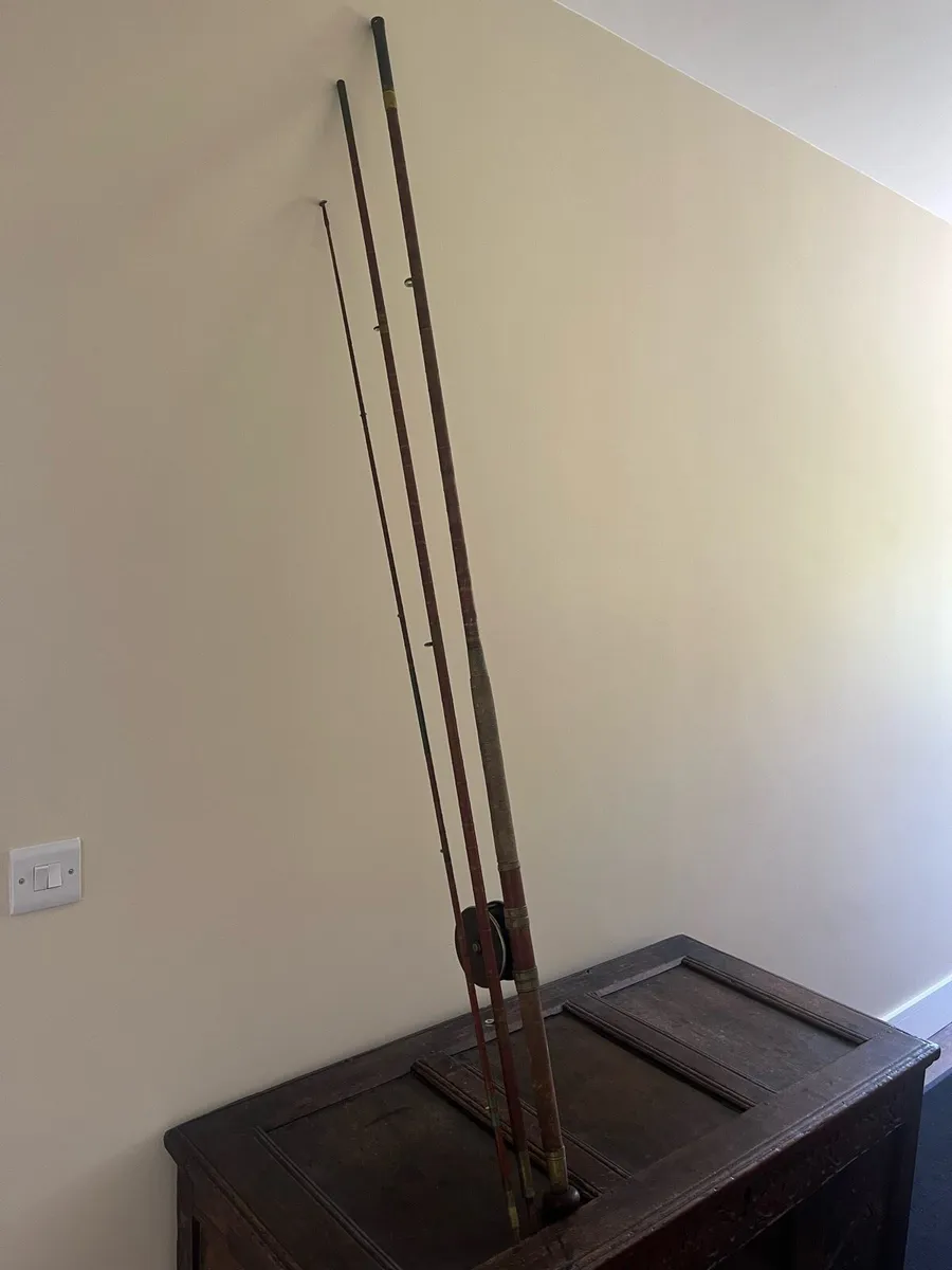 Antique W.Haynes Cork Salmon Fishing Rod - Image 2