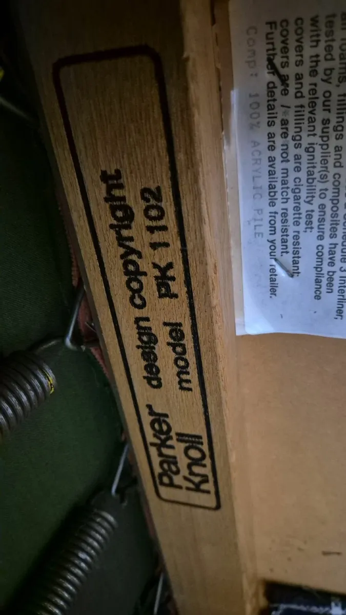 Parker Knoll Armchair Model PK1102, Reupholstered - Image 3