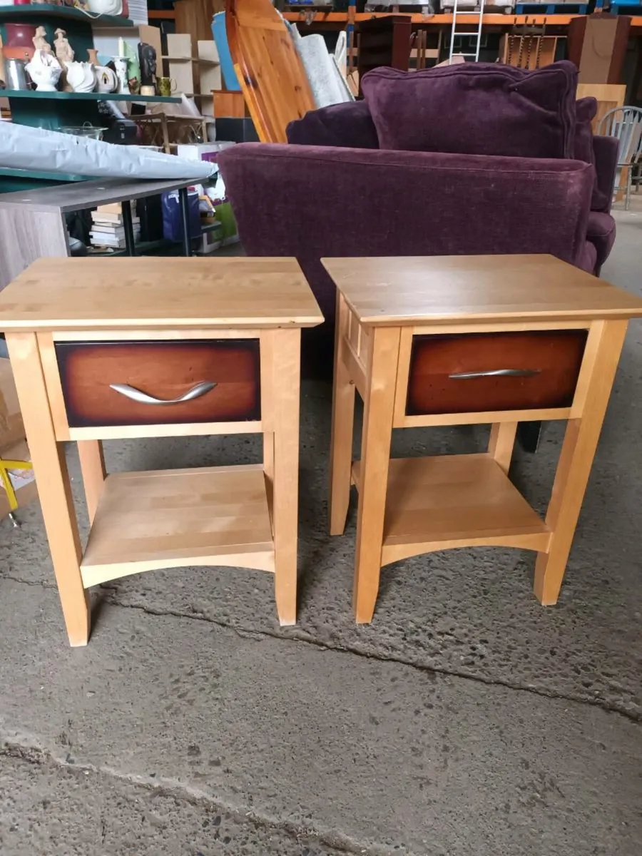 Pair of Bedside Lockers