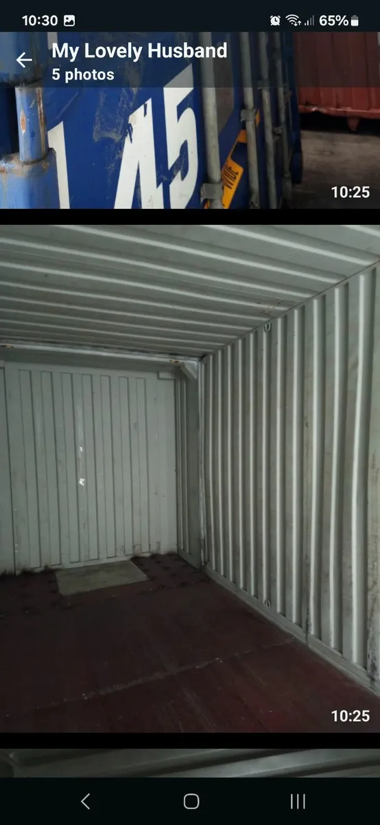20 ft HIGH CUBE Shipping container - Image 2