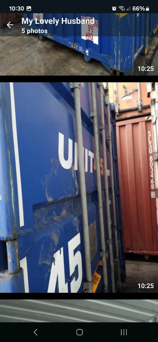 20 ft HIGH CUBE Shipping container - Image 4