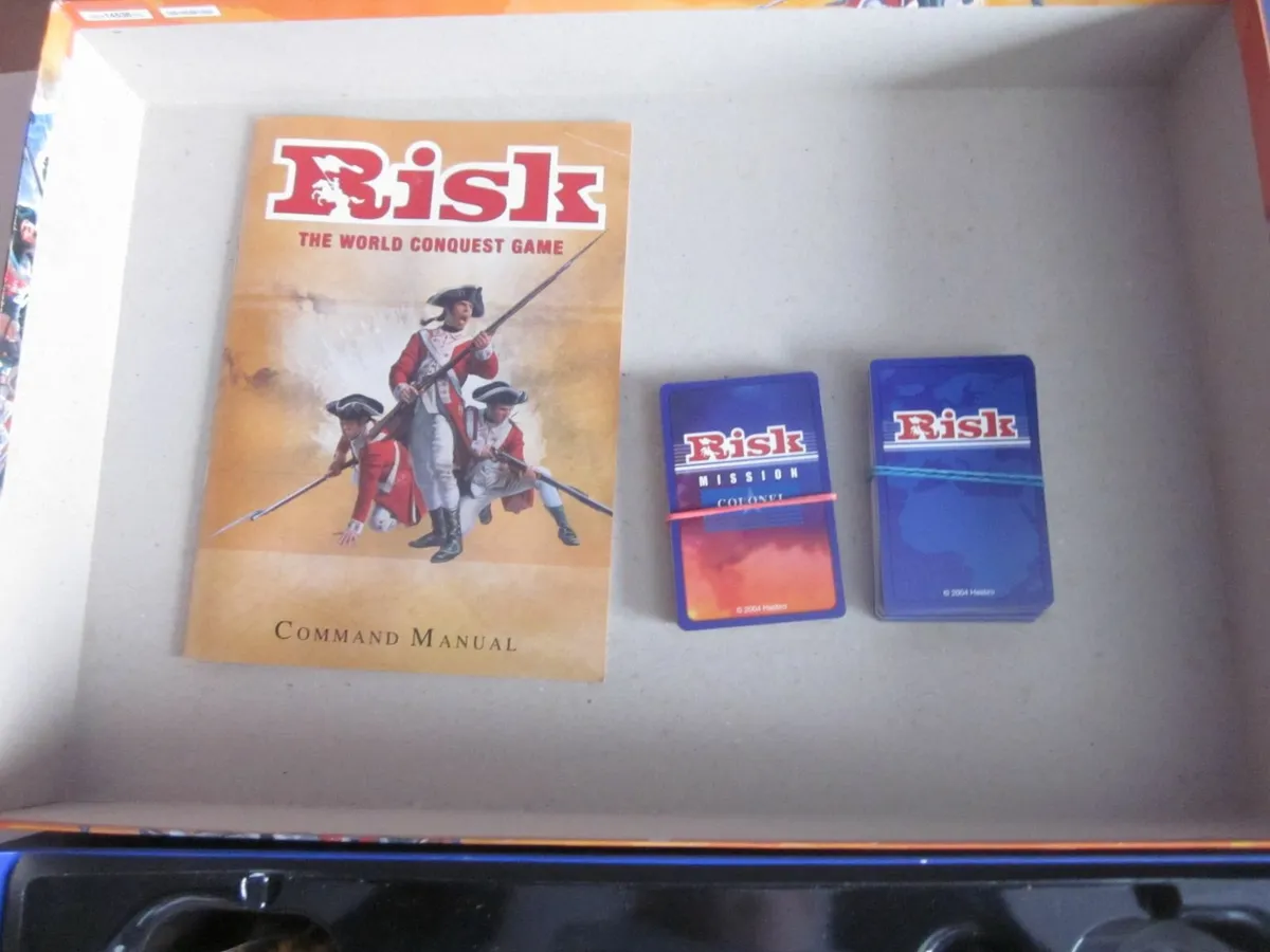 Risk The World Conquest Board  Game 2004 - Image 4
