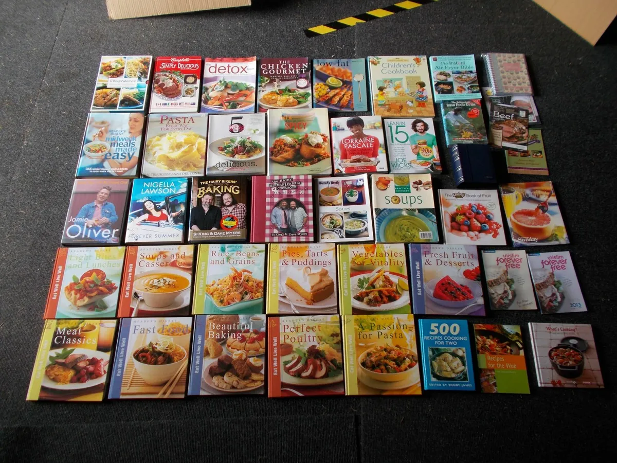 Joblot of Cookery Books - Image 1