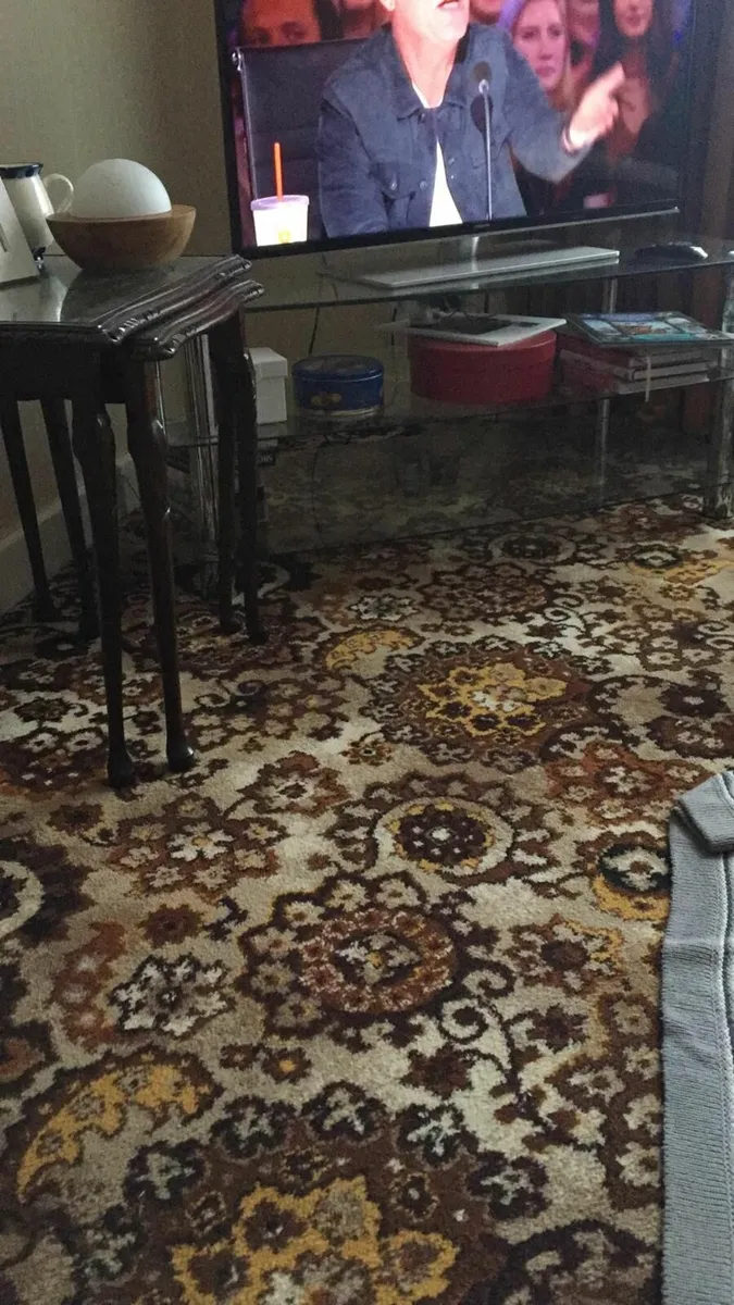 Original Navan Carpet 4.2m x 3.4m plus cuts off - Image 1